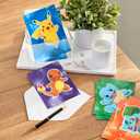 Hallmark Pokmon Kids Birthday Card Assortment (16 Cards with Envelopes) Pikachu, Bulbasaur, Squirtle, Charmander