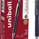 uniball Jetstream RT Ballpoint Pens, Fine Point (0.7mm), Black, 12 Pack