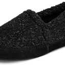 Acorn Men's Memory Foam Slippers (9-10, Black Berber)