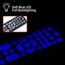 GE Backlit Universal Remote Control for Samsung, Vizio, LG, Sony, Sharp, Roku, Apple TV, RCA, Panasonic, Smart TV, Streaming Players, Blu-Ray, DVD, 4-Device, Black, 40081 Black, Backlit