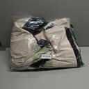 BULBUL Champagne Grey Color Block Window Curtains Panels 90 inches Long Velvet Farmhouse Drapes for Bedroom Living Room Darkening Treatment with Grommet Set of 2