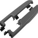 12472876 Front Driver & Passenger Side Door Armrest Handle for 1999-2006 Chevy Suburban Silverado Sierra Tahoe Avalanche Escalade & GMC Yukon, Front Left & Right Door Arm Rest with Handle, Light Gray