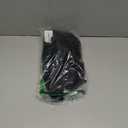 FAIRY SEASON Women's Cropped Cardigan Sweater Bell Long Sleeve Lightweight Crochet Button Down Knit Bolero Shrugs for Dresses Black XL