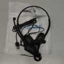 USB Headset with Microphone for PC Laptop - Wired Computer Headphones with Noise Cancelling Microphone for Home Office Online Class Skype Zoom Meetings,in Line Mute Controls (Black)