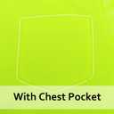 Men's High-Visibility T-Shirts 2 Pack,Lightweight Short-Sleeve Pocket Shirts for Men Color Enhanced (Yellow, XXL)