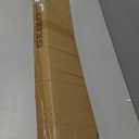Warm Gold Disc Curtain Rods, 84-144 Inches Window Curtain Rod,Adjustable Room Darkening Curtain Rod with Aluminum Finials and Brackets,Wrap Around Design