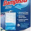 DampRid Fresh Scent Hanging Moisture Absorber, 1 Pound (Pack of 3) - Eliminates Musty Odors for Fresher, Cleaner Air, Ideal for Closet, 14% More Moisture Absorbing Power*- Blue 3 Pack