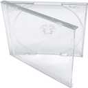 Standard Clear CD Jewel Case - Premium, 10 Pack