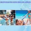 Electric Water Gun for Adults  Automatic, Battery-Operated Water Pistol with 32 Ft Range, 550ML Large Capacity Squirt Gun for Kids Summer Outdoor Fun High-Powered (Blue)