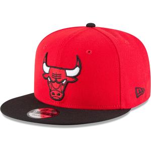 New Era NBA 9Fifty 2Tone Heather Snapback Cap (Red)