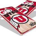 YouTheFan NCAA 2 x 4 Professional Wood Cornhole Game (Team Colors)