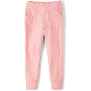 The Children's Place Girls Active Jogger Pants (XX-Large, Fuzzy Pink)