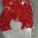 Morph Santa Claus Costume for Men Women Cost-effective Disposable Santas Claus Suit for Adults 5pc Set Christmas Bar Pub Crawl Suit Outfit Hat Belt Beard Jacket Pants Hat