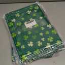 10 x XCHI Green Shamrocks St. Patrick's Day Placemats Set of 4 Table Mats for Party Home Kitchen Dining Table Decorations 12x18 Inch