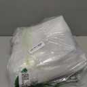 ZYP 2PCS 8x10ft Heavy Duty Clear Waterproof Tarps Outdoor Garden Rainproof Covering, Clear Vinyl Tarp with Grommets, Transparent Waterproof Tarpaulin for Covering Henhouse Porch Canopy Plant Camping