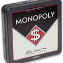 Monopoly Nostalgia Edition Board Game in Collectible Tin by WS Game Company - Vintage Style Property Trading Board Games for Ages 8+