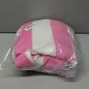 cabanana Large Oversized Beach Towel - 35 x 70 Inch Cotton Pool Towel, Pink Striped Soft Cabana Swim Towel