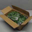MJZ 2 Pack 9.85 FT St Patrick's Day Garland with Green LED Lights, Battery Operated Irish Shamrock Garland Fairy Lights with 8 Modes, St Patricks Day Decorations for Mantle Porch Door Stairs Table