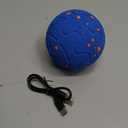 Fsitego Dog Balls: Interactive Dog Ball Auto Rolling - Interactive Dog Toys for Aggressive Chewers - Bouncy & Throwable, Type-C Rechargeable, Washable, for Small & Medium & Large Dogs  Blue