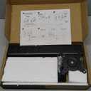 Single LCD Computer Monitor Free-Standing Desk Stand Mount Riser for 13-inch to 32-inch screen with Swivel, Height Adjustable, Rotation, Vesa Base Stand Holds One (1) Screen up to 77Lbs (HT05B-001) (Black)