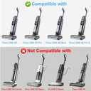 for ONE S5 Bluefor ONE S5 Pro 2Roller Brush and Filters for Tineco Floor ONE S5 /Floor One S5 Pro Cordless Wet Dry Vacuum Cleaner, Replacement Parts Include 2 Brush Rollers,4 Filters