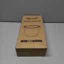 100 Pack 9 oz Clear Plastic Cups with Lids, Disposable Dessert Cup, Fruit Cup, Clear PET Cups for Cake, Cold Drink, Ice Cream, Salad