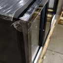 Commercial Back Bar Cooler with 3 Glass Sliding Doors, 11.5 cu.ft Under Counter Beverage Refrigerator, LED Lighting - ETL Beer and Wine Cooler for Bar, Restaurant, Garage, Office, Home