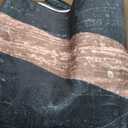 Lascpt Extra Large 9x12 Ft Area Rug, Abstract Modern Black Geometric Rug for Living Room, Faux Wool Throw Rug Indoor Floor Carpet, Non-Slip Washable Rugs for Women Men Bedroom Home Decor