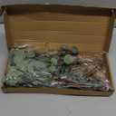 6 Pcs 27" Eucalyptus Stems Greenery Stems Eucalyptus Leaf Spray in Green Silk Plastic Plants Floral Artificial Plants for Home Party Wedding Decoration