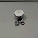 Gustano UFO Series Wide Spray Area Anti-Splash 360° Rotatable Kitchen Sink Faucet Aerator, 3 Modes Kitchen Faucet Head Replacement, Faucet Extender & Sink Sprayer Attachment with 55/64'' Female Thread