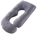 Maternity Body Pillow for Pregnant Women Pregnancy Pillow ,G Shaped Support for Back, Hips, Legs, Belly for Pregnant Women Full Body Pillow with Cover
