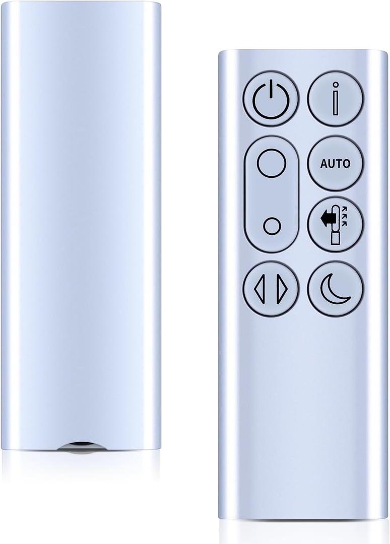 New Replacement Remote Control Compatible with Dyson TP4A TP04 DP04 TP06 TP09 TP07 TP4B PC2 De-NOx TP7A Fan, not for Other Models and Color (Just for Sliver)