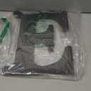 AOCEAN 12 inch Black Wood Letters Unfinished Wood Letters for Halloween Decorative Standing Letters Slices Sign Board Decoration for Craft Home Party Projects (E)