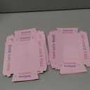 50 Pcs Mahjong Party Supplies Disposable Paper Food Serving Trays Pink Paper Food Trays Bulk for Mahjong-loving Gals Family Play Day Birthday Celebration Game Party Decorations