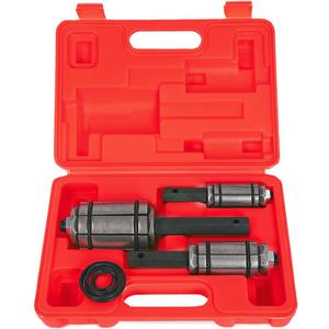 Stark USA 3-Pieces 1/18'' to 3-1/2'' Tail Exhaust Pipe Expander Exhaust Muffler Spreader Tail Pipe Muffler Exhaust Spreader Kit with Case