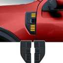 Mabett Side Marker Lights for Ford Maverick 2025-2022 AccessoriesNot Fit 2025 Lobo Lariat Tremor model, Waterproof Design LED Lamps Plug-in Light Side Maker Replacement (2 Pack)