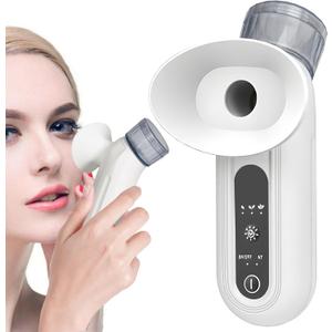 Eye Steamer for Dry Eye, Eye Mister, Portable Eye Steam Sprayer, Heated Mist steam Therapy for Dry Eyes Relief, Moisturizing Eye Treatment, Mini Soothing Steamer for Eye Care