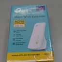TP-Link WiFi Extender with Ethernet Port, Dual Band 5GHz/2.4GHz, Up to 44% More Bandwidth Than Single Band, Covers Up to 1200 Sq.ft and 30 Devices, Signal Booster Amplifier Supports OneMesh(RE220)