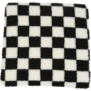 Square and Round Chair Pads Seat Cushion Plush Cushions Soft Fluffy Thicken Lambswool Seat Pad Chair Cushion for Home Office 40 * 40CM,N