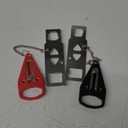 Portable Door Lock 2Pack Extra Lock for Additional Privacy and Safety in Home,Hotel and Apartment,Prevent Unauthorized Entry,Protect Family Security in Traveling,Home,Bedroom,Hotel,Apartment,AirBNB (Red&Black)