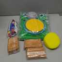 Pottery Wheel for Kids - Complete Pottery Painting Kit Arts and Crafts for Kids Ages 8-12 with 3 Pack Air Dry Clay Art Supplies Toys for Girls Boy Birthday Gift for 6 7 8 9 10 11 12+ (Green)