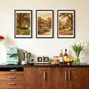 upsimples 12x20 Frame, Display Pictures 11x17 with Mat or 12 x 20 Without, Wall Hanging Photo Frames, Black, 1 Pack
