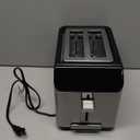 Chefman Smart Touch 2 Slice Digital Toaster, 6 Shade Settings, Touchscreen Controls, Extra-Wide Slots for Thick Breads & Bagels, +10 Seconds, Defrost, Removable Crumb Tray – Stainless Steel 