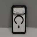 Miracase for iPhone 17 Pro Max Case 6.9" Full-Body Phone Case with Built-in Glass Screen Protector& Full Camera Protector, Camera Control [Magnetic with MagSafe] Drop Proof 17 ProMax Cover, Black