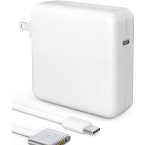 Charger for MacBook Air 13/15" (M1-M3, 2021-2025) & MacBook Pro 14" (M1-M4)70W Type C Power Adapter Includes 6.6FT C to Magnetic 3 Cable LED, Powerful Connection Between 20021-2025 (Original Quality)