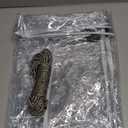 3'x6' 20 Mil Heavy Duty Clear Vinyl PVC Tarp, UV Resistant Glass Tarps Transparent Tarpaulin with Grommets & Reinforced Edges, Suit for Plant Greenhouse Balcony Garden Pet Hutch Roof, Full Size