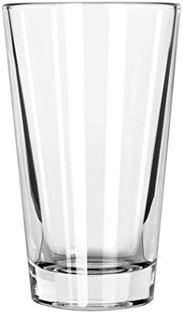 Libbey Pint Glass with DuraTuff Rim (1639HT), 16oz - Set of 3