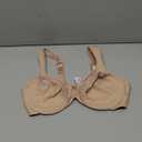 Full Figure Plus Size Low Cut Wonderwire Lace Bra Underwire #1240 Café Size 36C