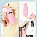 Seniny Mini Portable Travel Umbrella with Case - Compact Umbrellas for Rain & Sun UV Protection for Backpack Pocket, Lightweight Folding Small Umbrella, Tiny Purse Size UV Blocker for Kids Women Girls