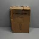 USB Bedside Lamp, 3-Way Dimmable Touch Table Lamp with USB C+A Charging Ports Industrial Table Lamp Black Metal Base Farmhouse Reading Lamp for Bedroom, Living Room, Office or Study, LED Bulb Included